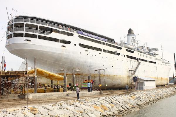 Wow, Kapal Pesiar Tertua Kedua di Dunia Ada di Bintan, Bakal Disulap Jadi Hotel Mewah