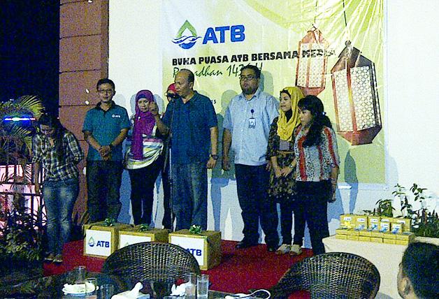 Di Acara Buka Bersama Media, ATB Akui Mengalami Penurunan Suplai Air Bersih