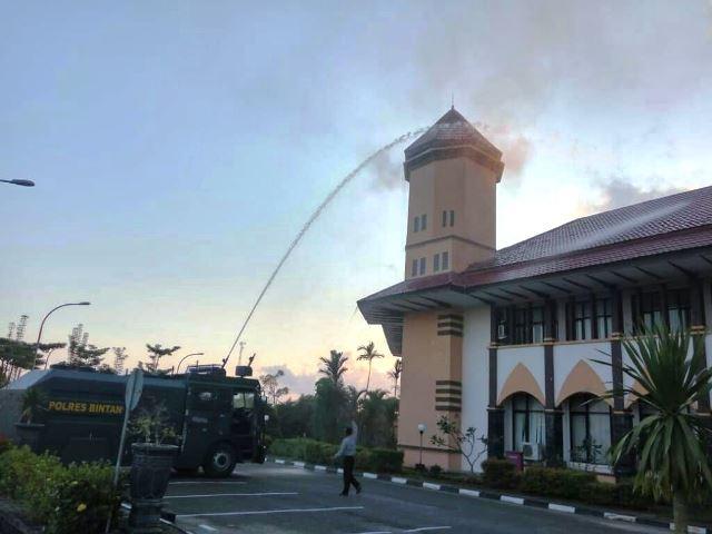Kantor Bupati Bintan Terbakar, Mardiah: Berkas Tak Kena