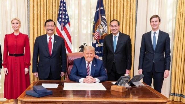 Luhut Temui Donald Trump di Gedung Putih, Apa yang Dibahas?