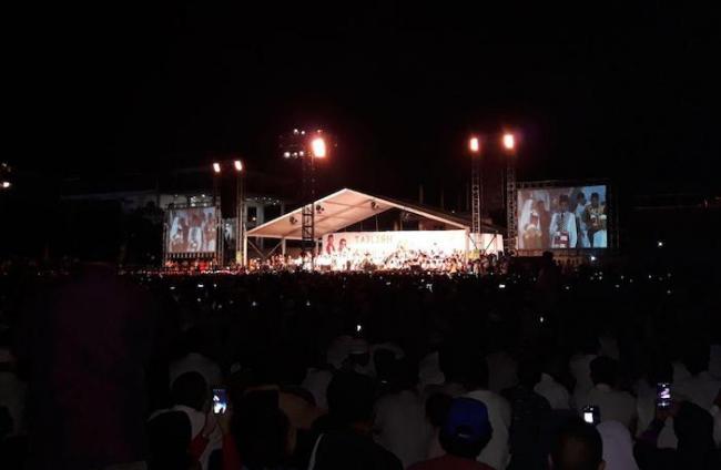 Ribuan Jemaah Hadiri Ceramah UAS di Bengkong