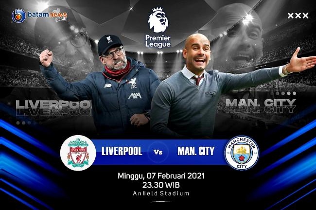 Liga Inggris Pekan 23: Big Match Liverpool vs Manchester City