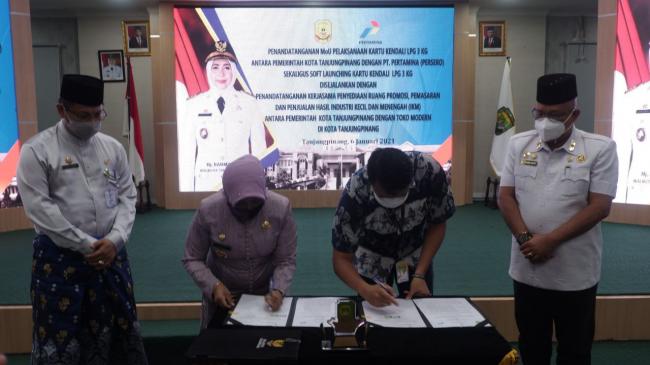 Kartu Kendali Gas Bersubsidi Resmi Diterapkan di Tanjungpinang