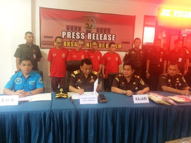 Kepala Kejari Batam Turun Langsung Tangani Kasus 1,037 Ton Sabu