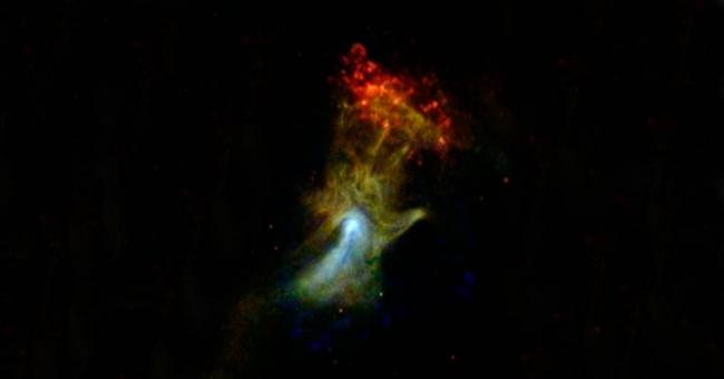 NASA Rekam Energi Berbentuk Tangan Raksasa di Luar Angkasa