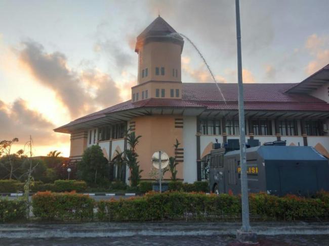 Kantor Bupati Bintan Terbakar