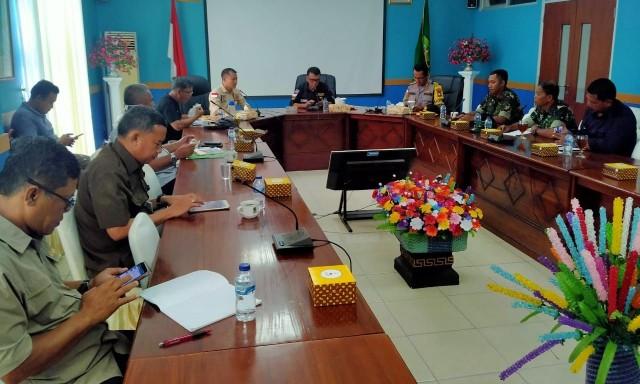 Bahas Covid-19, Tim Gugus Tugas Natuna Gelar Rapat Tertutup