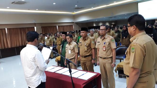 Wali Kota Batam Mendadak Lantik Kepala Dinas Lingkungan Hidup