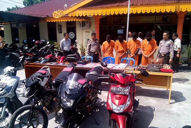Raja Jambret Ditembak Polisi, 33 Kali Menjambret dan 6 Kali Curi Motor