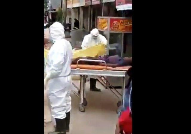 Beredar, Video Tim Medis Berpakaian APD Evakuasi Warga di Botania