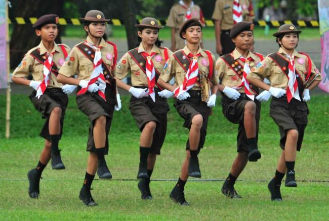  Batam Kirimkan 32 Siswa Ikuti Jambore Nasional Pramuka di Cibubur