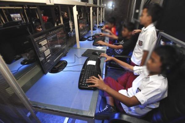 Pelajar Kelas 5 SD Ikut Terjaring Razia Warnet di Batam