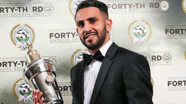 Riyad Mahrez dari Klub Divisi Dua Jadi Pemain Terbaik Liga Primer Inggris