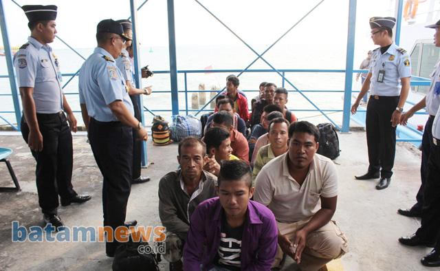 16 WN Kamboja Terlibat Illegal Fishing Ditangani Rudenim Tanjungpinang