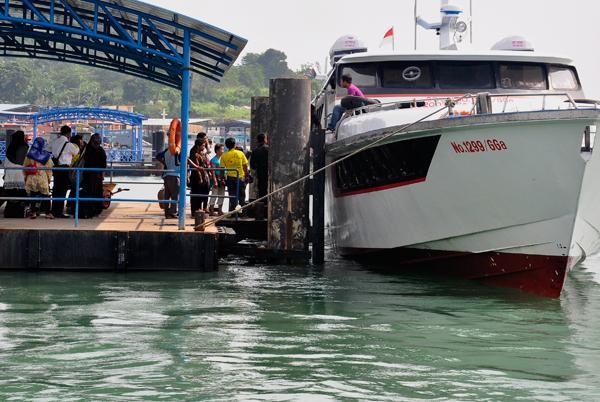 Puncak Arus Balik, Begini Kondisi di Pelabuhan Telaga Punggur