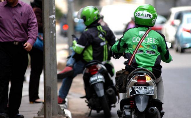 Driver Go-Jek di Tanjungpinang Sudah Aktif Beroperasi