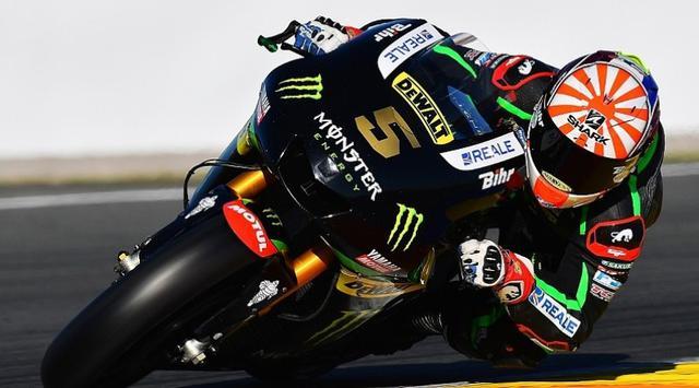 FP1 MotoGP Brno 2017: Zarco Melesat di Trek basah
