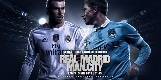 Preview Real Madrid vs Manchester City: Mengejar Sejarah
