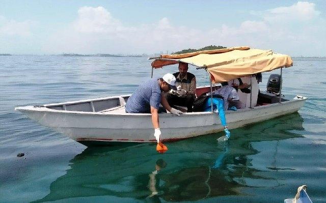Pak Menko Maritim, Limbah Oli Cemari Perairan Kepri Lagi!
