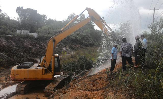 Pipa Distribusi Air Bocor, Ini Dampaknya Bagi Pelanggan