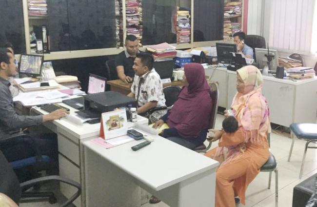 Puluhan Warga Bengkong Kolam Datangi Mapolresta Barelang, Ada Apa?