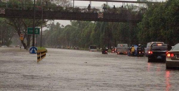 Singapura Dikepung Banjir