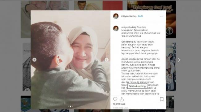 Mantan Istri UAS Curhat: Jutaan Mata Memandangku dengan Arang Hitam