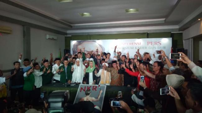 Keluarga Gus Dur Deklarasi Dukung Jokowi-Maruf