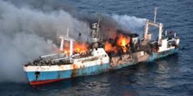Tiga Orang Hilang dalam Musibah Kebakaran Kapal KM Gerbang Samudra