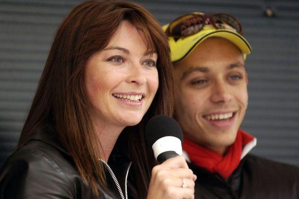 Ehem...Jurnalis Cantik Ini Kesengsem Valentino Rossi 