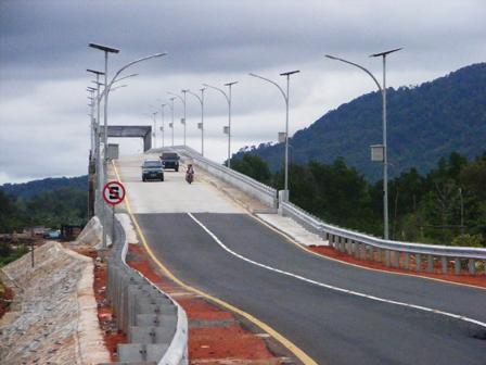 Tiga Instansi Keroyokan Bangun Jalan Lintas Timur Bintan