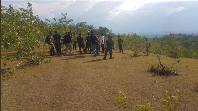 Penampakan Lokasi Pemakaman Massal Korban Gempa Palu-Donggala
