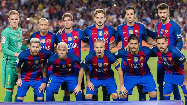 Jadwal lengkap Laga Barcelona di La Liga 2017/2018