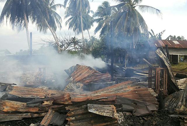 Kebakaran Hanguskan 2 Rumah di Natuna, Cuma Setengah Karung Beras Tersisa