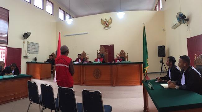 Majelis Hakim PN Karimun Vonis Tukang Ojek 17 Tahun Penjara