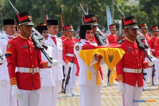 Pemkab Karimun Berdayakan Purna Paskibra saat Peringatan HUT Kemerdekaan RI 