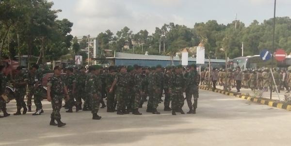 Penampakan Persiapan Tim Terpadu Gusur Ratusan Rumah di Jodoh