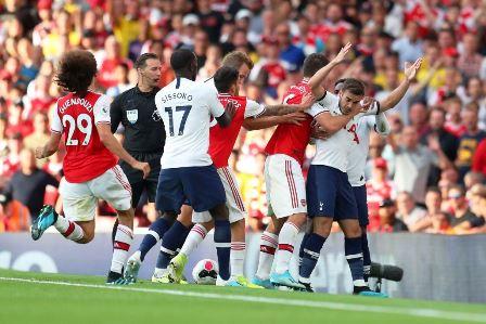 Laga Panas Arsenal vs Tottenham Berakhir Imbang