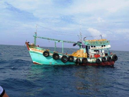 Tak Ada Kompromi. KKP Tangkap 6 Kapal Pencuri Ikan Asal Vietnam dan Filipina