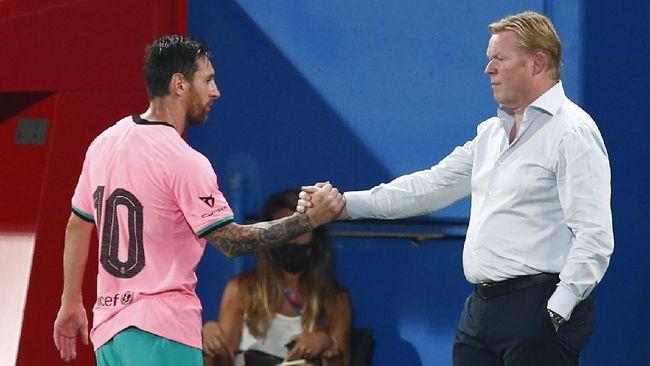Messi Tak Ingin Koeman di Barcelona