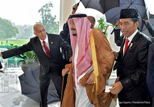 Raja Salman Dongkrak Citra Jokowi