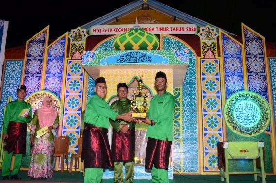 Ratusan Peserta Ikut MTQ Lingga Timur, Sekcam: Target Kami 3 Besar Kabupaten