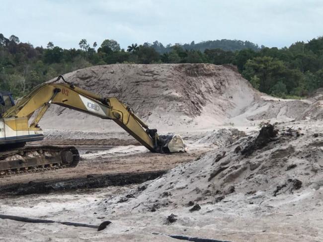 Enam Perusahaan Pasir yang Terdaftar di DLH Lingga