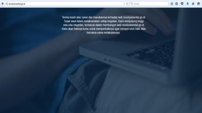 HEBOH! Website Senilai Rp 140 Miliar Milik Pemerintah Seminggu Sudah Down