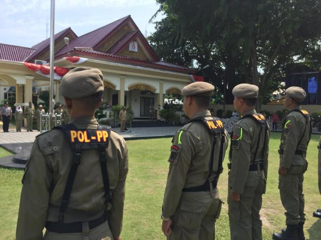 Satpol PP Karimun Diberi Pelatihan Pemantapan Tugas