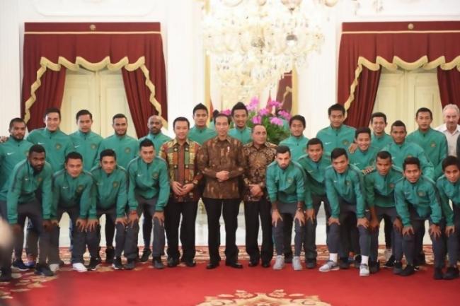 Jokowi: Bonus Masing-masing Pemain Rp 200 Juta Ditransfer Sore Ini