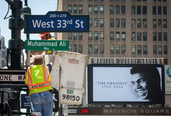 Di New York Sudah Ada Jalan Muhammad Ali 