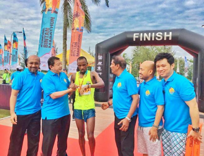 Pelari Kenya Rajai International Bintan Marathon 2018