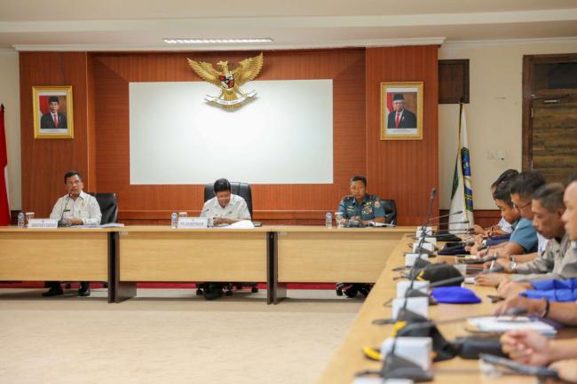 Pemprov Kepri dan Lantamal IV Bahas Kesiapan Lalu-lintas Perairan Momen Akhir Tahun