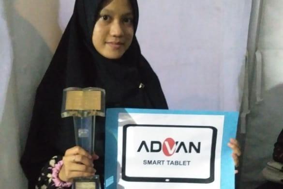 Qariah Cilik Lingga Masuk 5 Besar PTQ RRI Nasional di Mataram